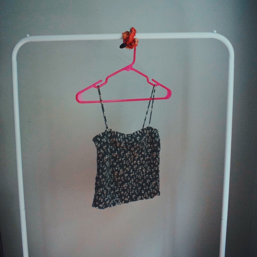 Flower Print Tank Top